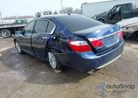 2013 Honda Accord Ex-L V-6 из США, поврежденный, VIN 1HGCR3F88DA015316